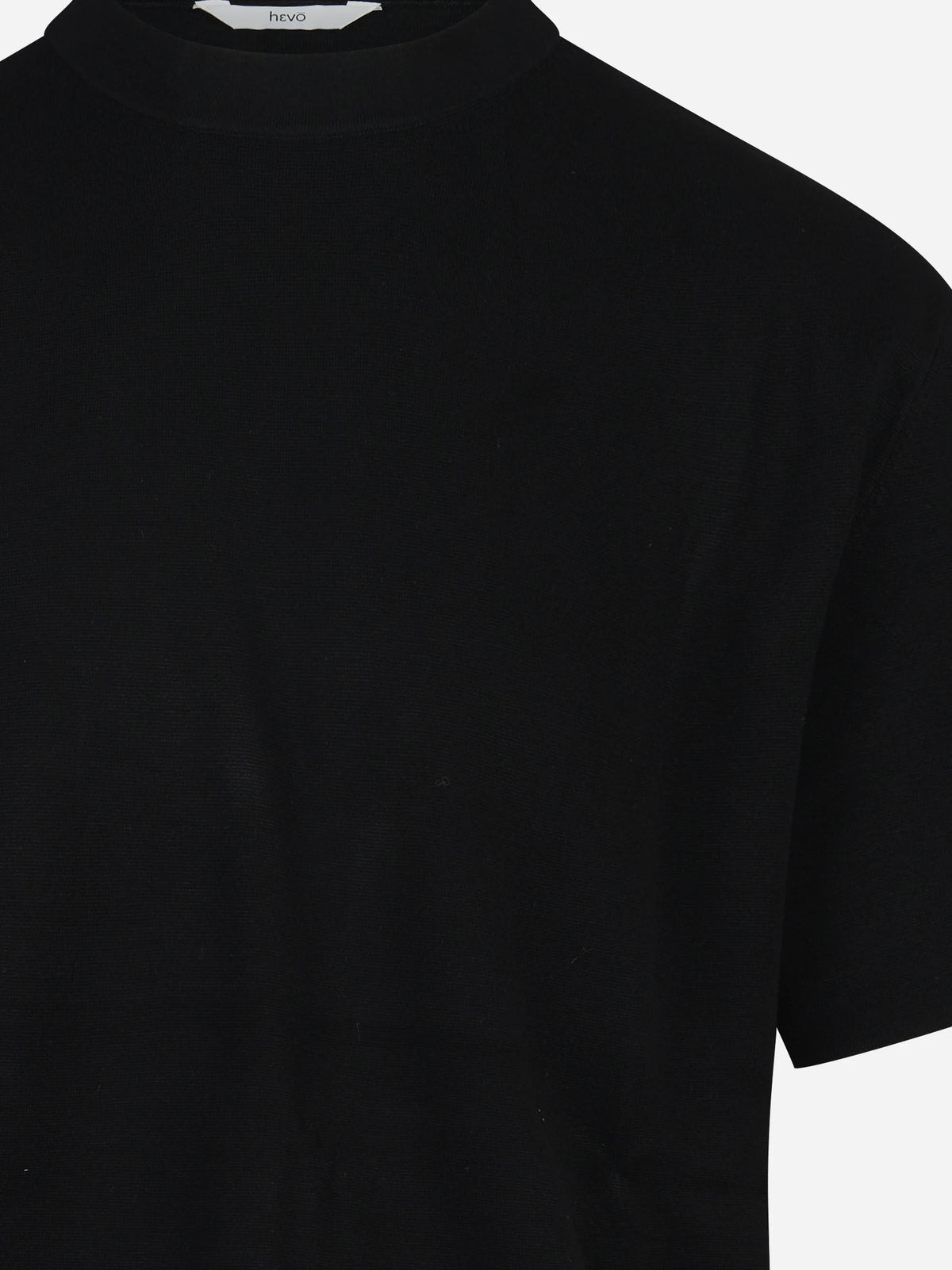 Maglia Spinazzola a maniche corte nera - dettaglio del prodotto