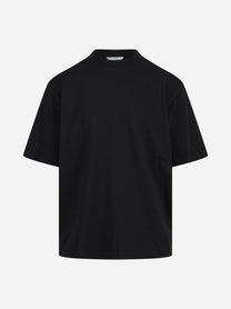 T-shirt oversize Mulino nera - vista frontale