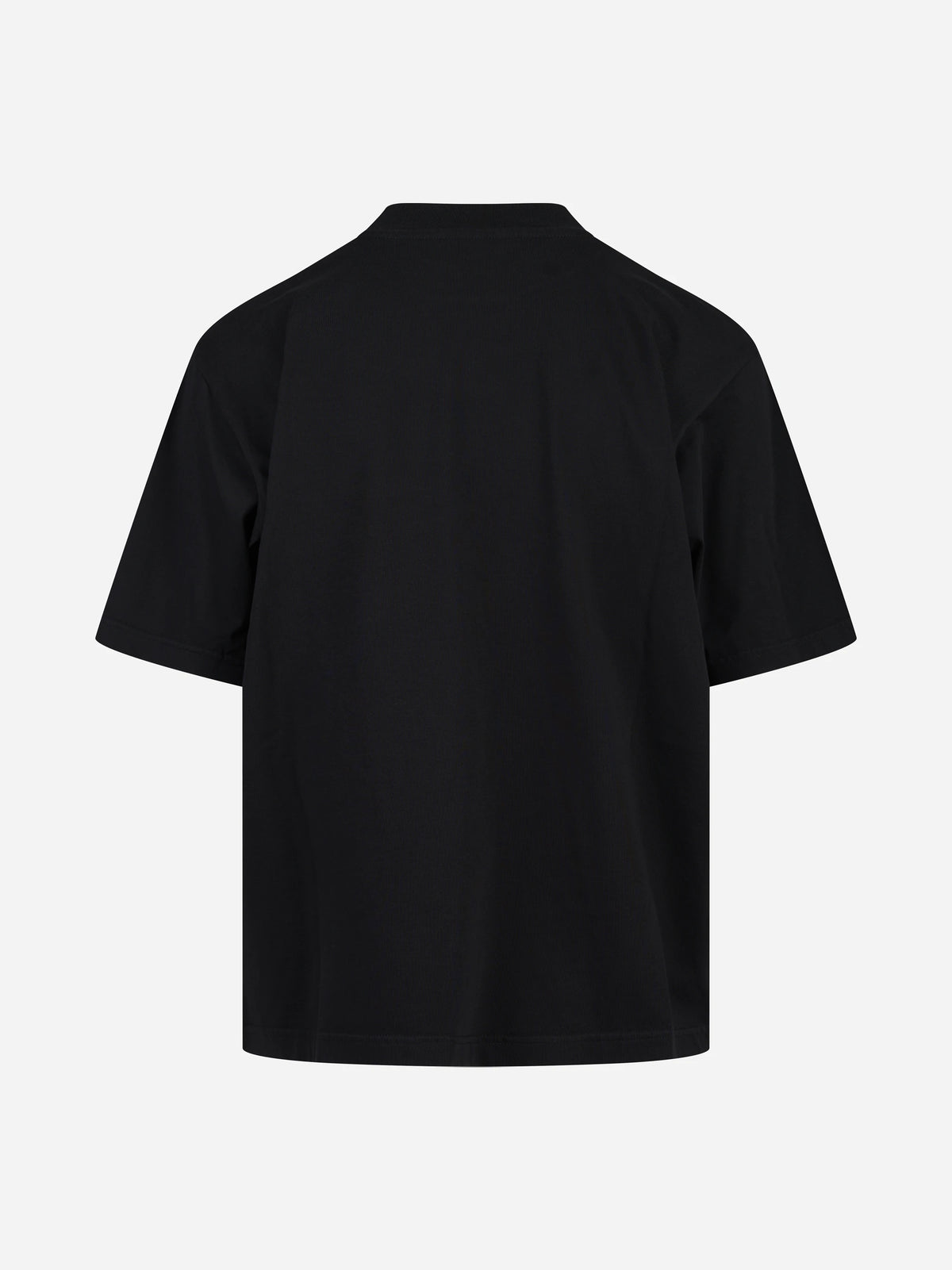 T-shirt oversize Mulino nera - vista posteriore