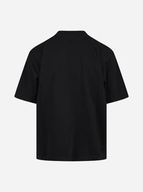 T-shirt oversize Mulino nera - vista posteriore