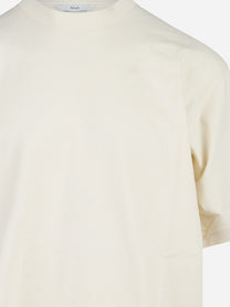 T-shirt oversize Mulino beige - dettaglio del prodotto