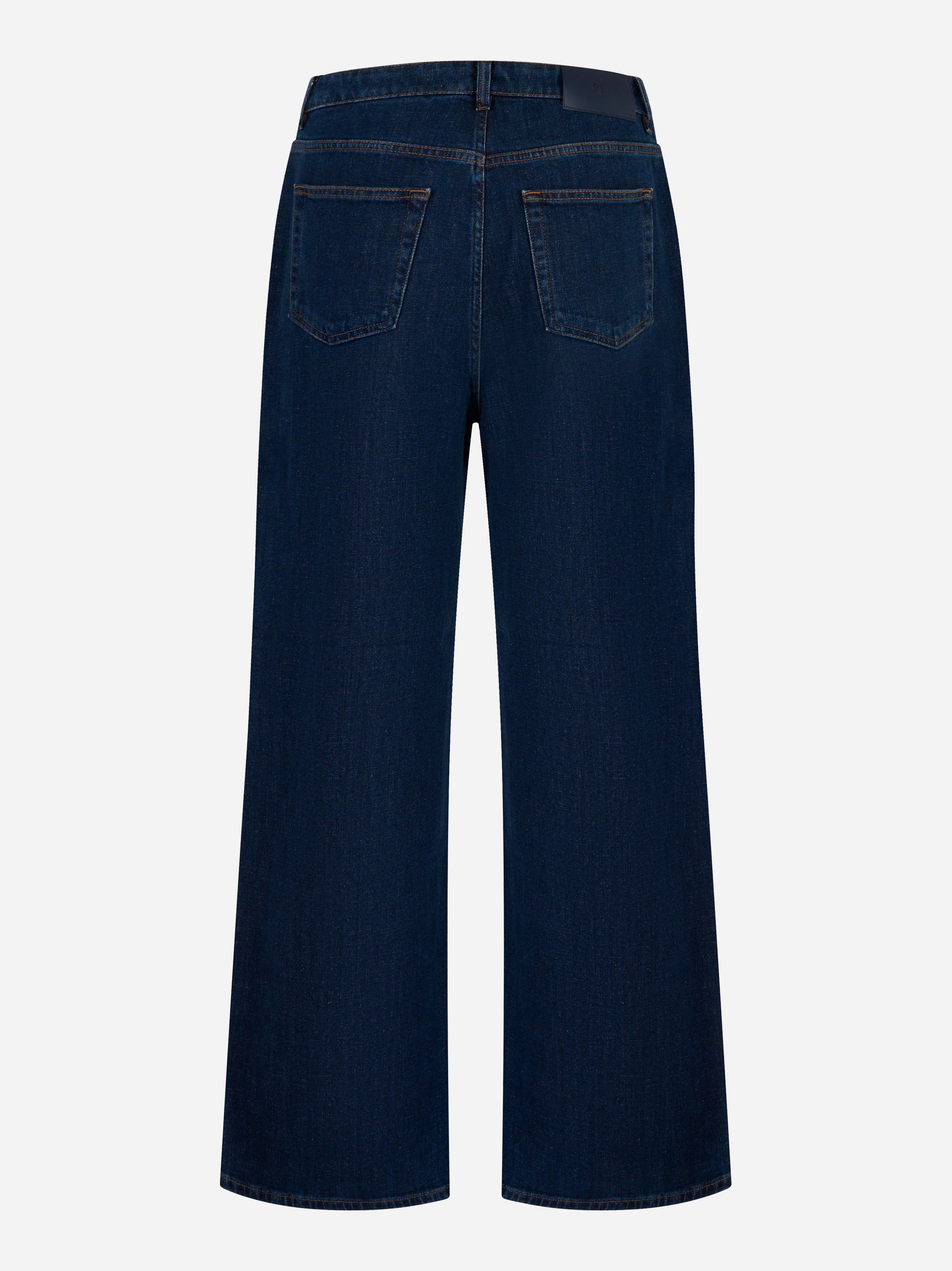 Jeans in denim blu scuro modello loose fit PT TORINO - vista posteriore