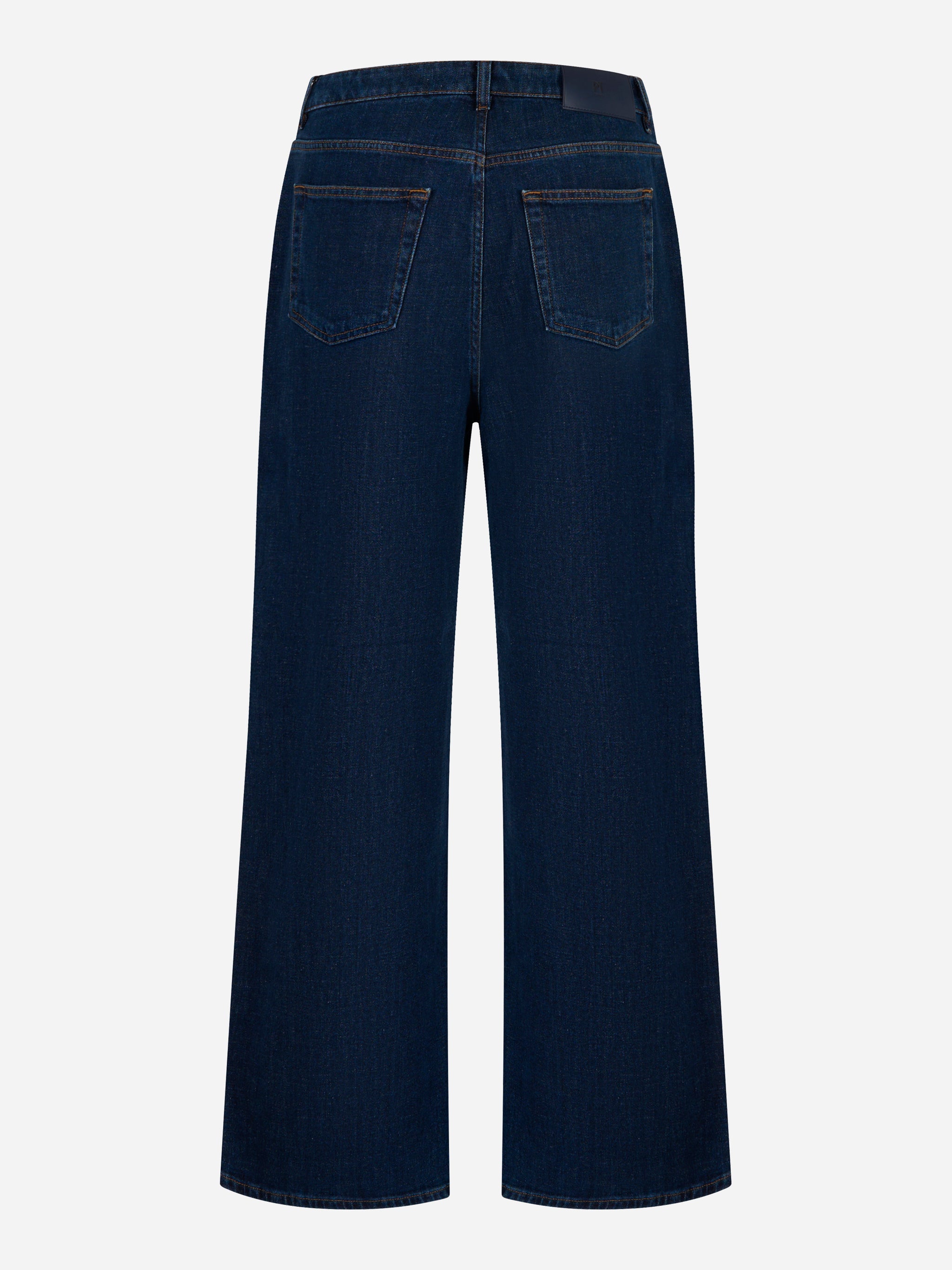 Jeans in denim blu scuro modello loose fit PT TORINO - vista posteriore