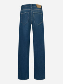 Jeans loose fit in denim blu da uomo PT Torino, vista posteriore