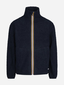 Giacca Pascal Sherpa Polar Double blu - vista frontale