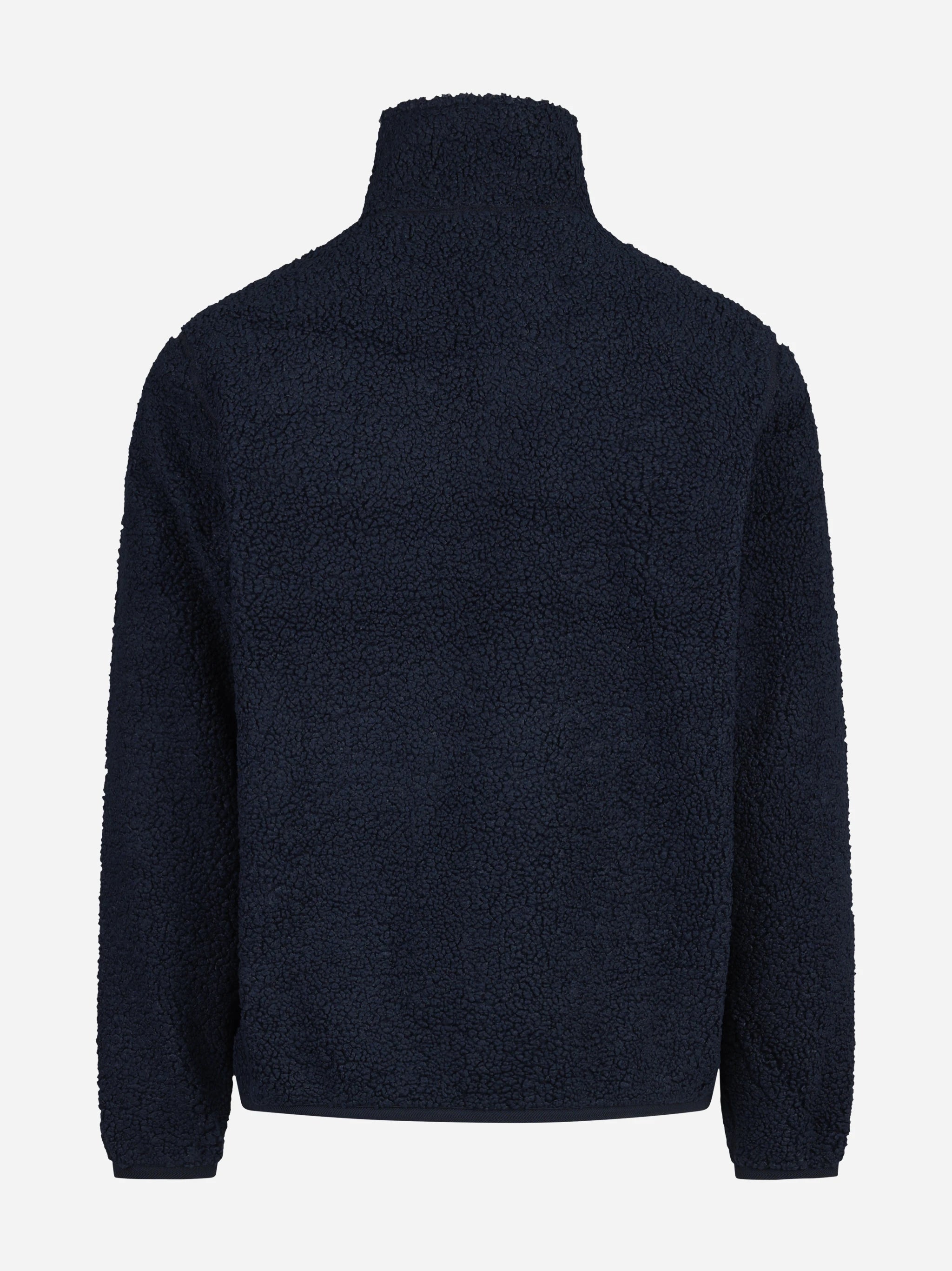 Giacca Pascal Sherpa Polar Double blu - vista posteriore