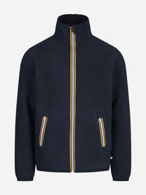 Giacca Pascal Sherpa Polar Double blu - dettaglio del tessuto
