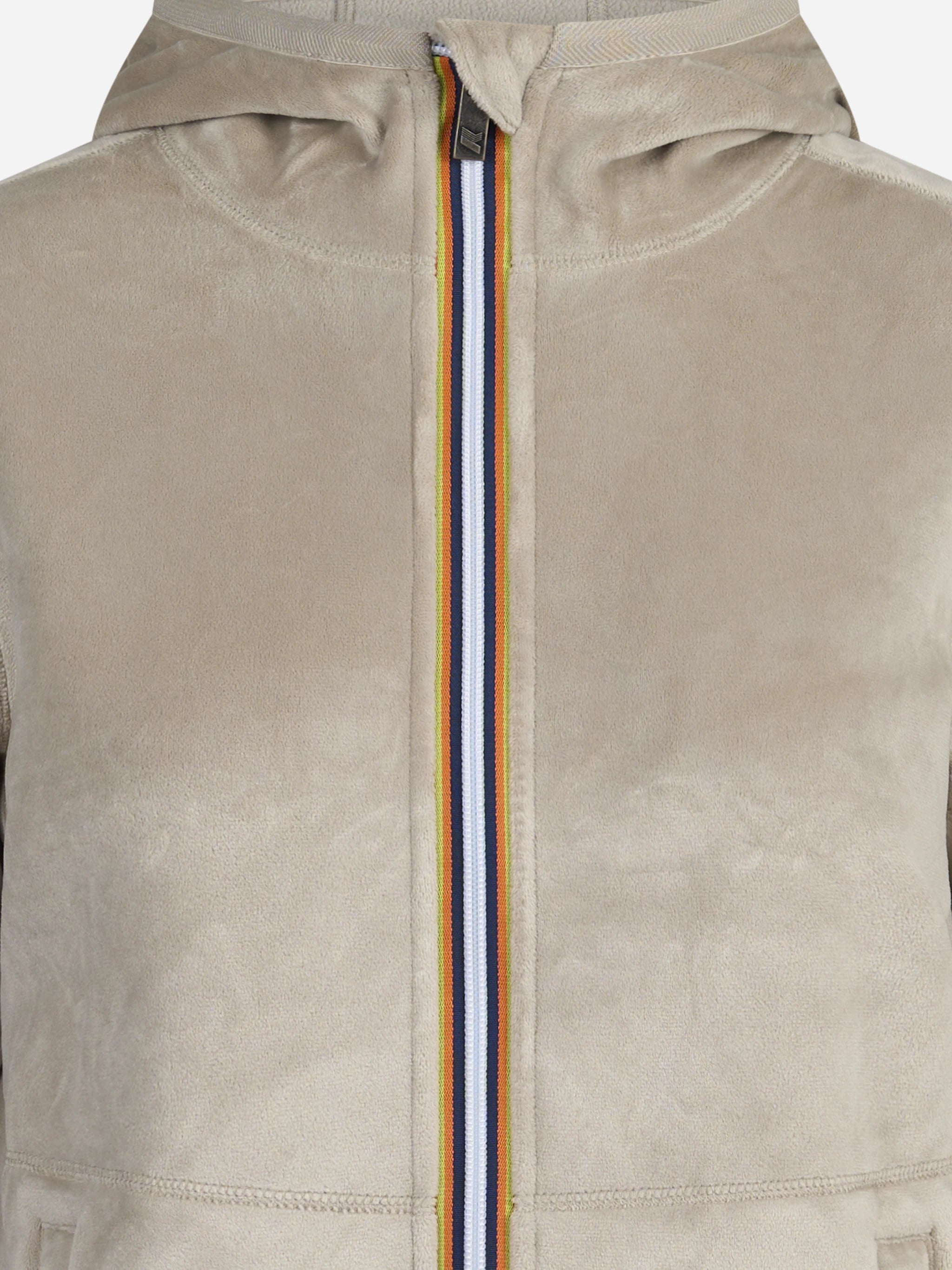 Felpa reversibile Lily Velour Polar beige - dettaglio prodotto