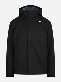 Giacca Jacko Twill Marmotta nera - vista frontale