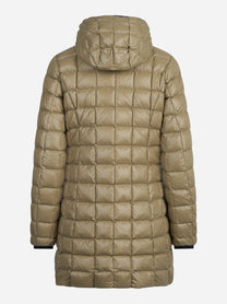 Piumino reversibile Denise St Thermo blu - dettaglio tessuto
