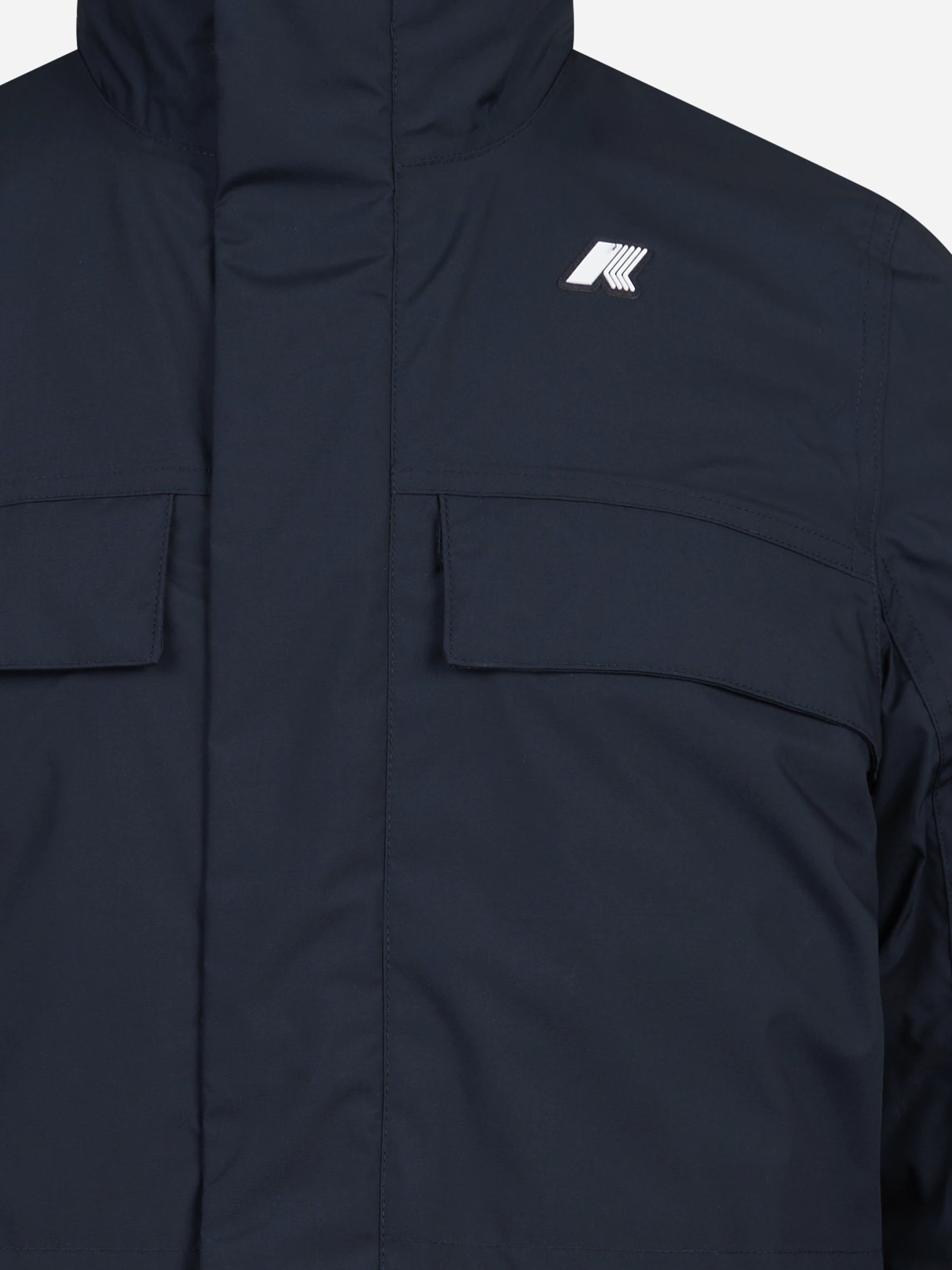Giacca Manuene Warm Micro Canvas blu