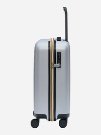Trolley da cabina Eudoxie Logo grigio K-Way, vista 2 di 4