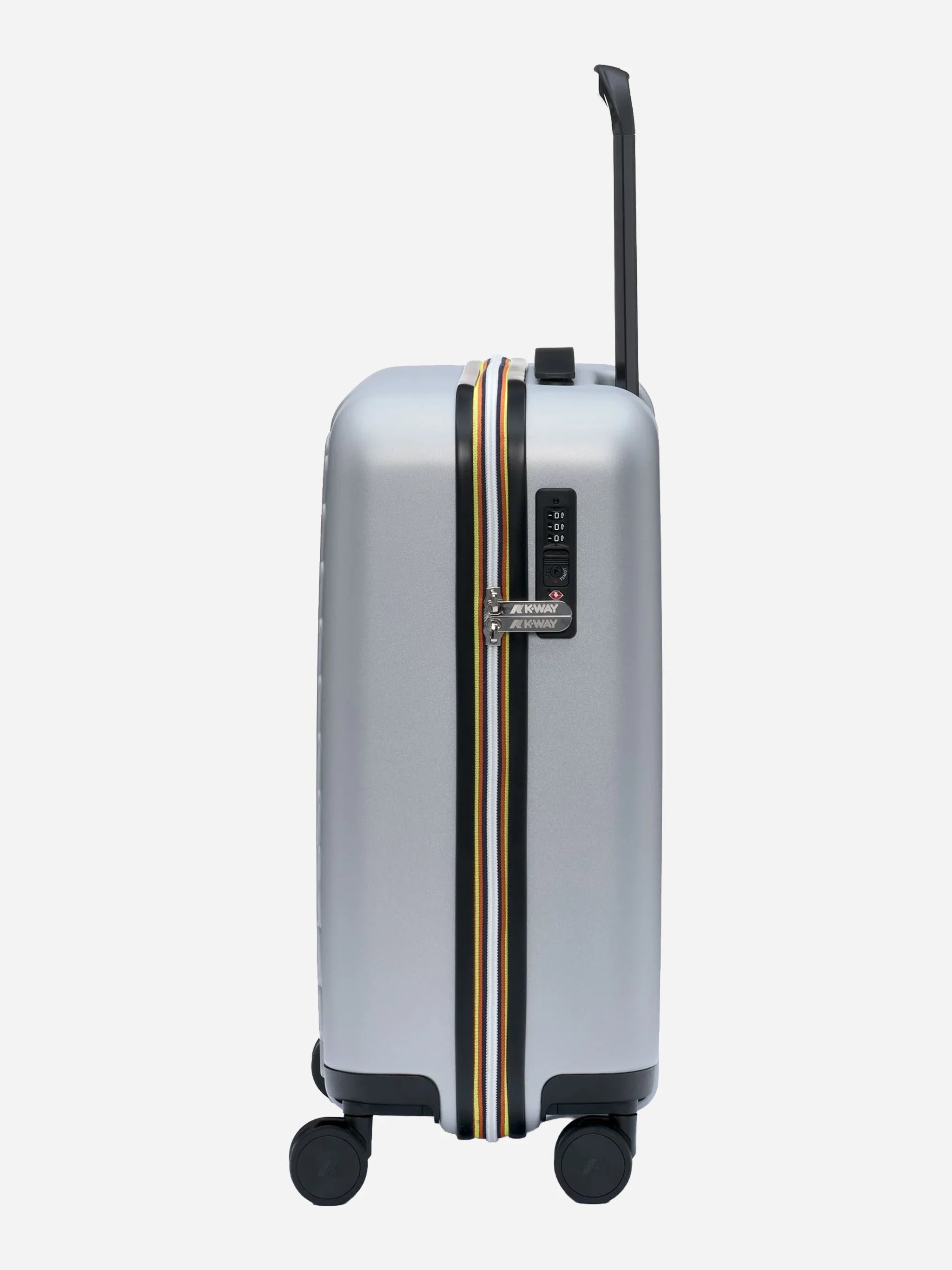 Trolley da cabina Eudoxie Logo grigio K-Way, vista 2 di 4