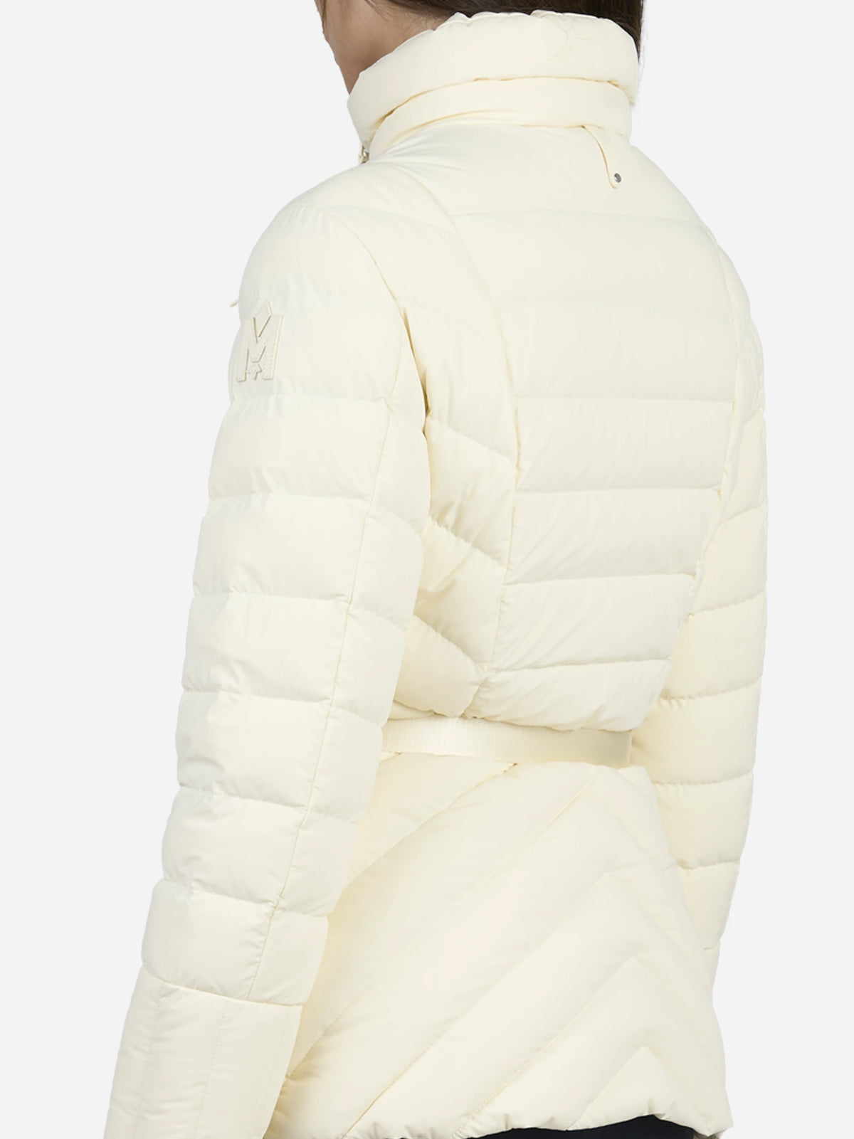 Piumino leggero Eshe bianco - indossato, vista alternativa
