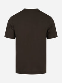 T-shirt Ossigeno in cotone stretch testa di moro - vista posteriore