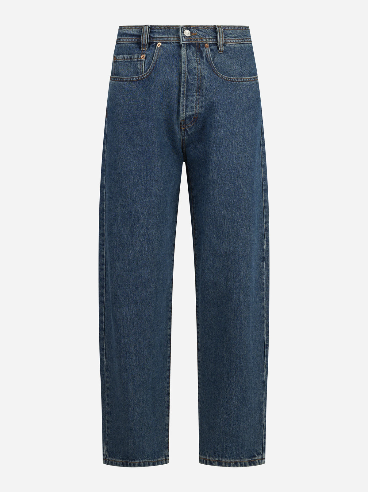 Jeans Indistruttibile in denim blu - vista frontale