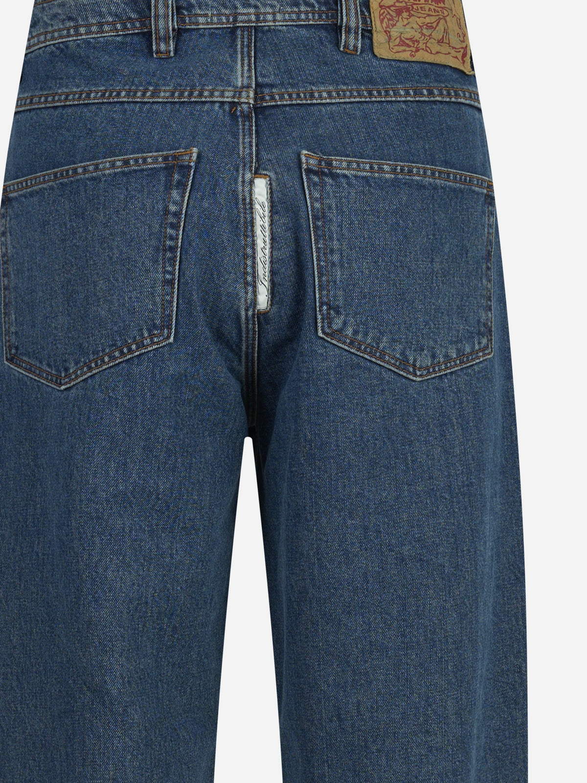 Jeans Indistruttibile in denim blu - dettaglio del capo