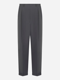 Pantalone Magliano People&#39;s ampio grigio uomo vista frontale