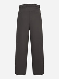 Trackpants Provincia in jersey marrone