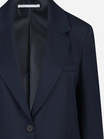Blazer monopetto oversize blu - dettaglio del prodotto