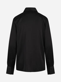 Camicia regular con piping blu - dettaglio del prodotto