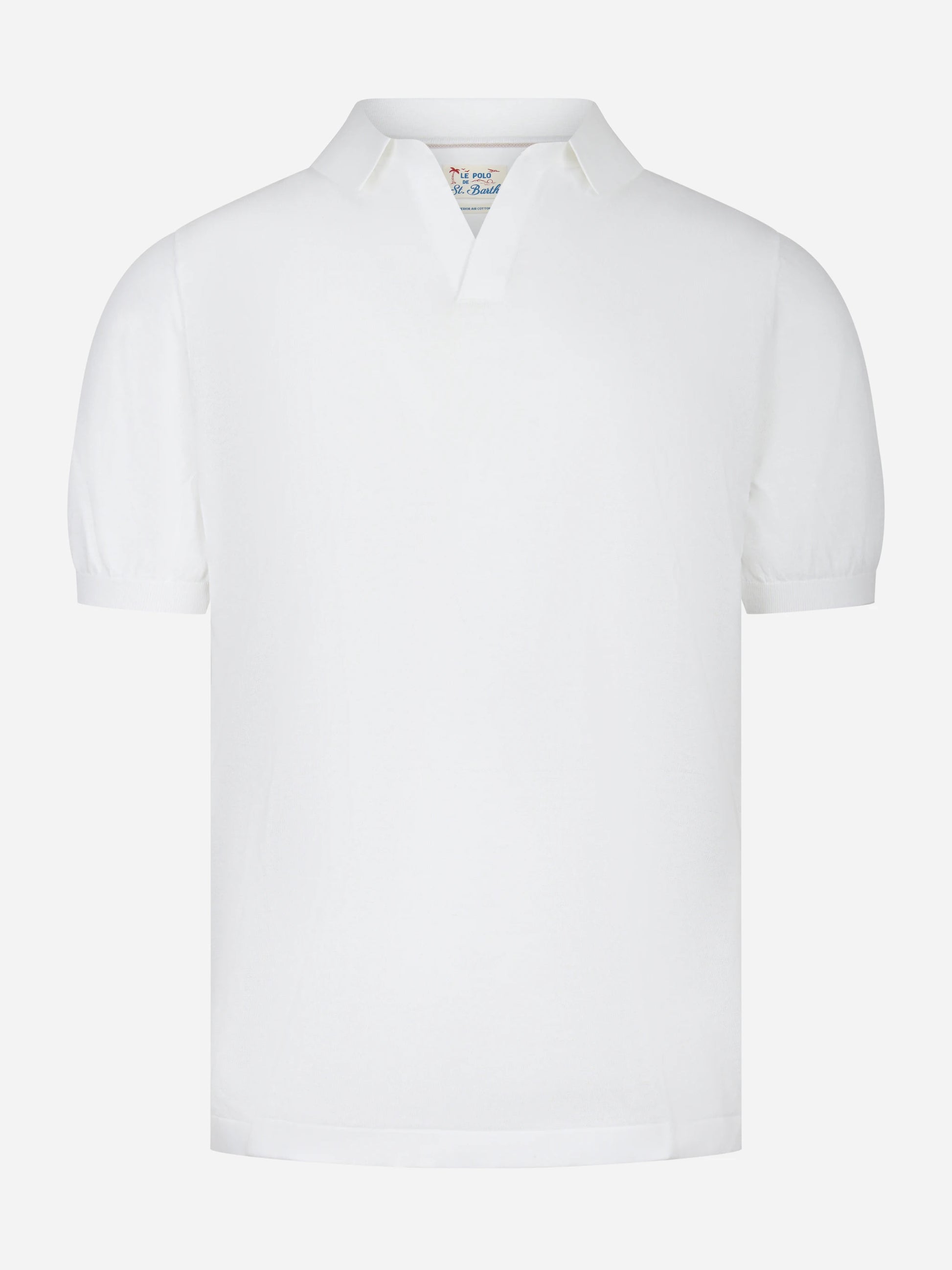 Polo skipper Sloan in cotone bianco