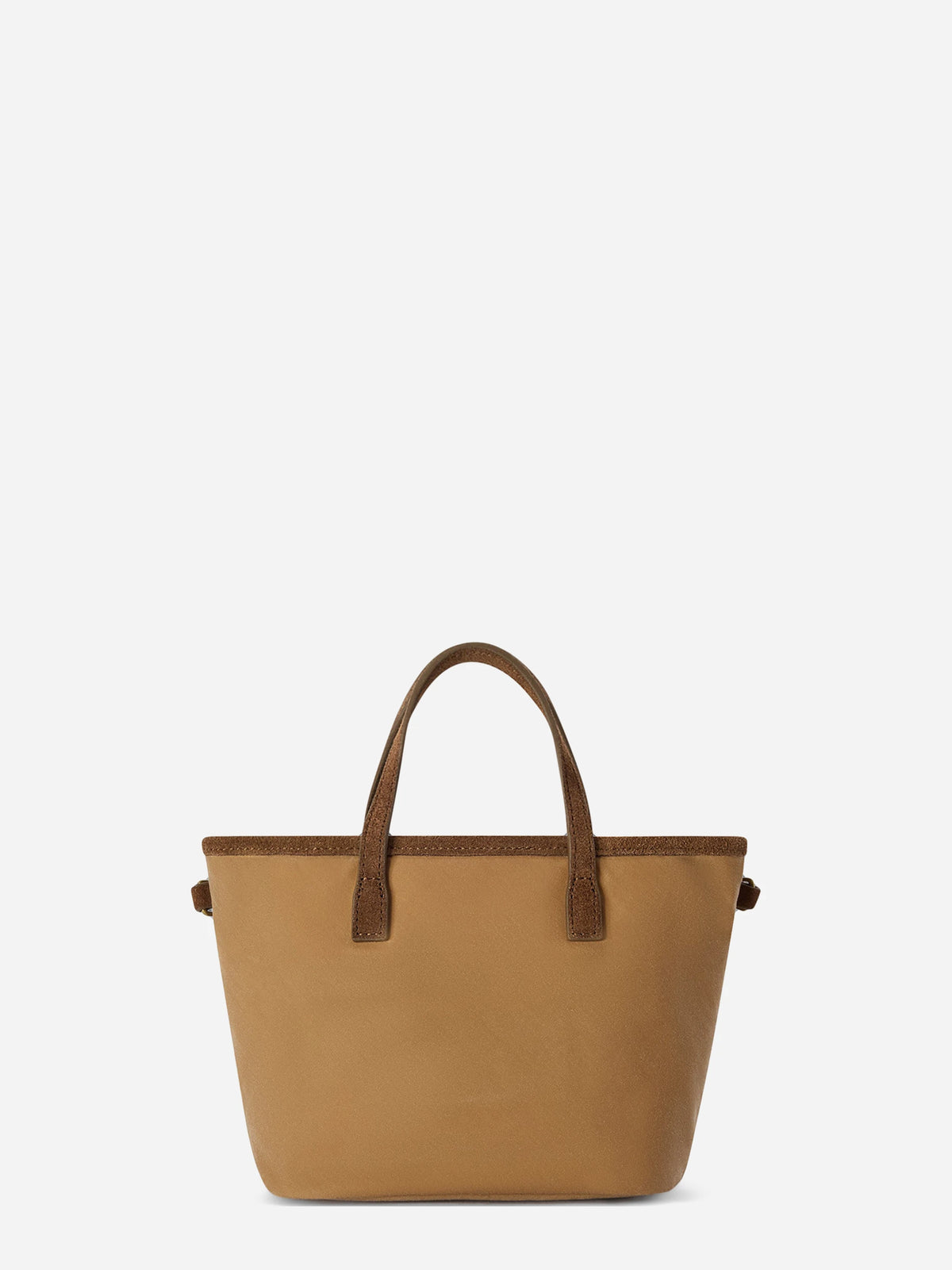 Borsa City Bag Mini Wax beige - vista posteriore