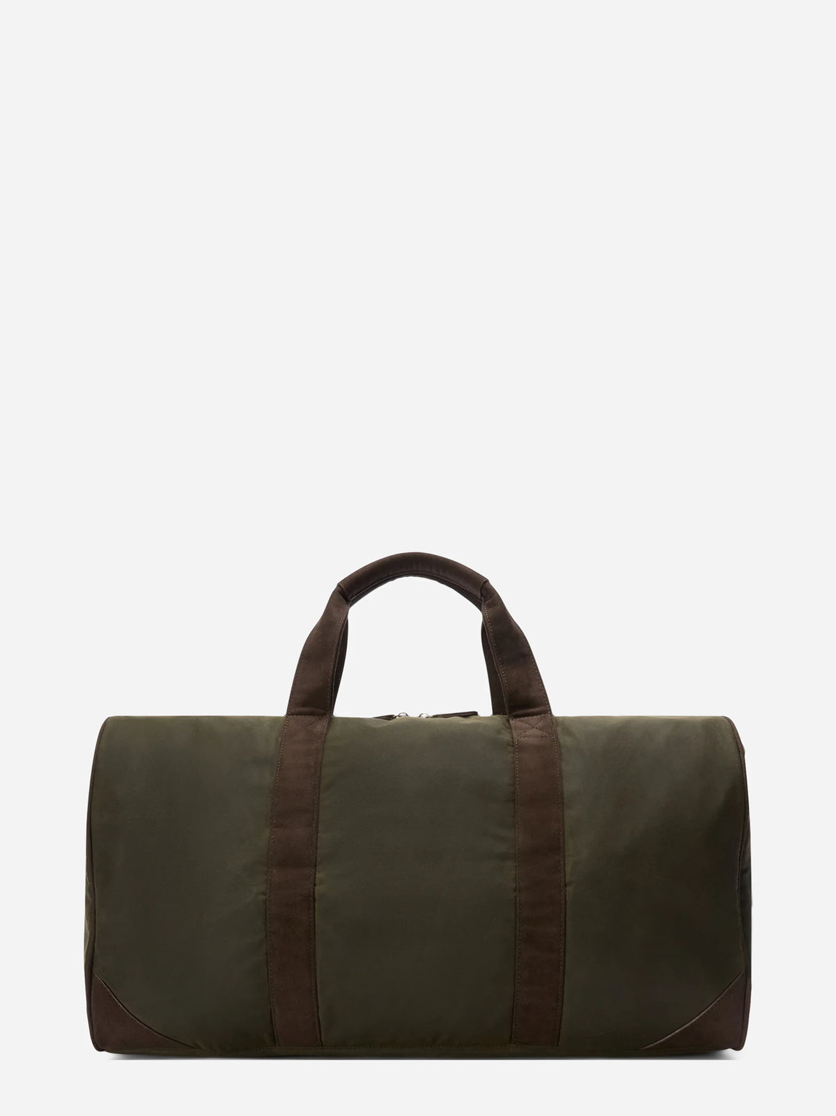 Borsone Jetleg Wax verde militare - vista laterale