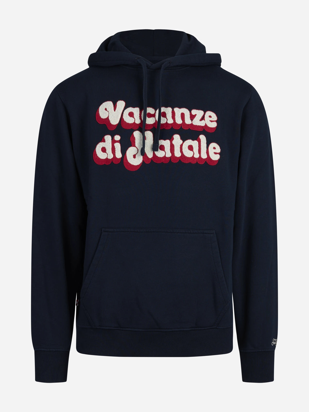 Felpa Tribeca Vacanze di Natale blu - vista frontale