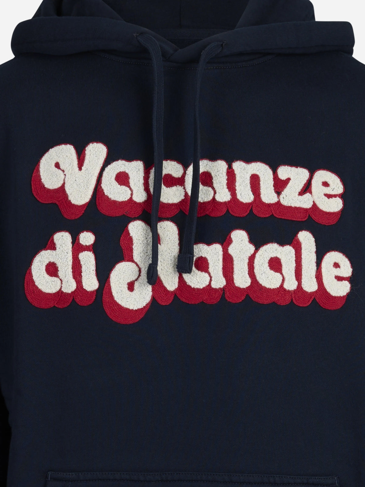 Felpa Tribeca Vacanze di Natale blu - dettaglio del prodotto