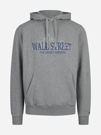 Felpa Tribeca Wall Street grigia - vista frontale