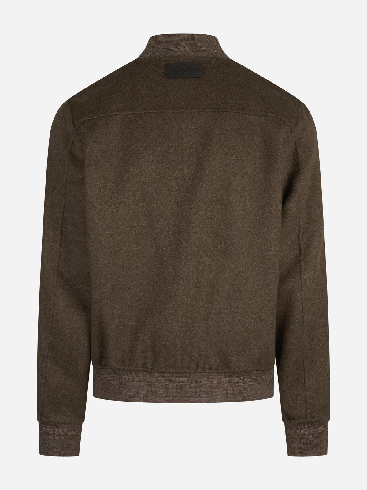 Bomber Camden in misto lana marrone - vista posteriore