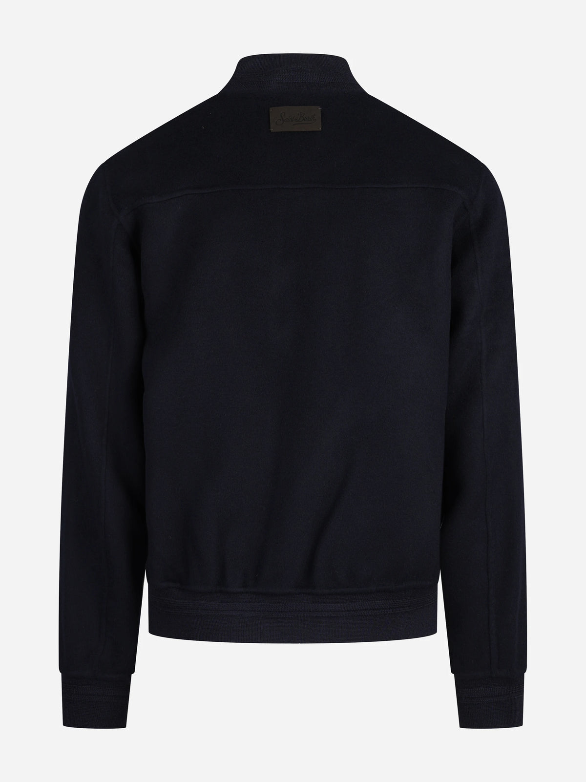 Bomber Camden in misto lana blu - vista posteriore