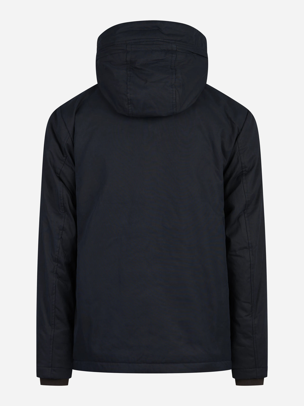 Giacca Edgar Wax con cappuccio blu - dettaglio del prodotto