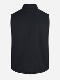 Gilet Edgar cerato con interno teddy blu - vista posteriore