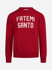 Maglia Heron Fatemi Santo rossa - vista frontale