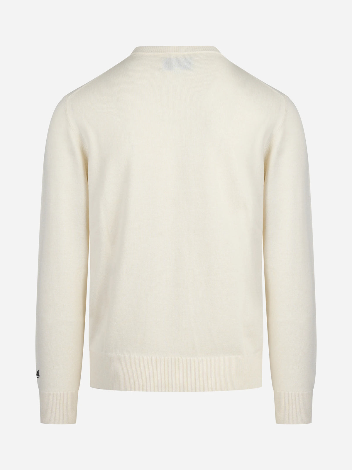 Maglia Heron con ricamo New Man bianco - vista posteriore