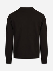 Maglia Heron Light con ricamo marrone - vista posteriore