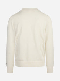 Maglia Heron Light In Gold We Trust bianca - vista posteriore