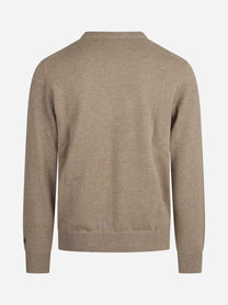 Maglia Heron Light con ricamo beige - vista posteriore