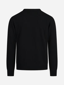 Maglia Heron con ricamo nera - vista posteriore