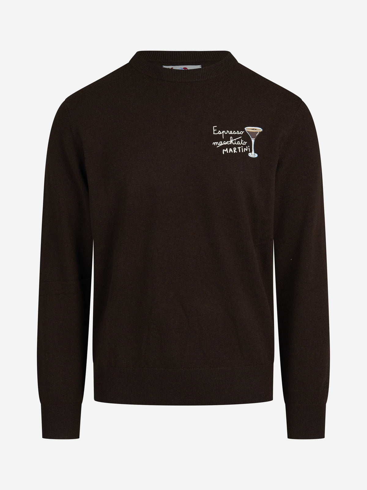 Maglia Heron Light Espresso Martini marrone - vista frontale