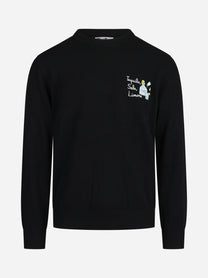 Maglia Heron Tequila Sale Limone nera - vista frontale