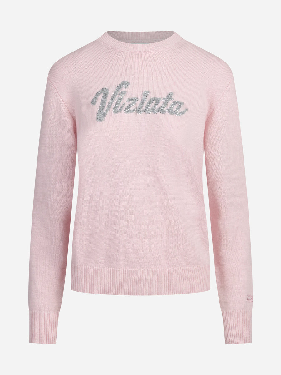 Maglia New Queen Viziata rosa - vista frontale
