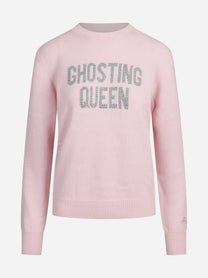 Maglia New Queen Ghosting Queen rosa - vista frontale