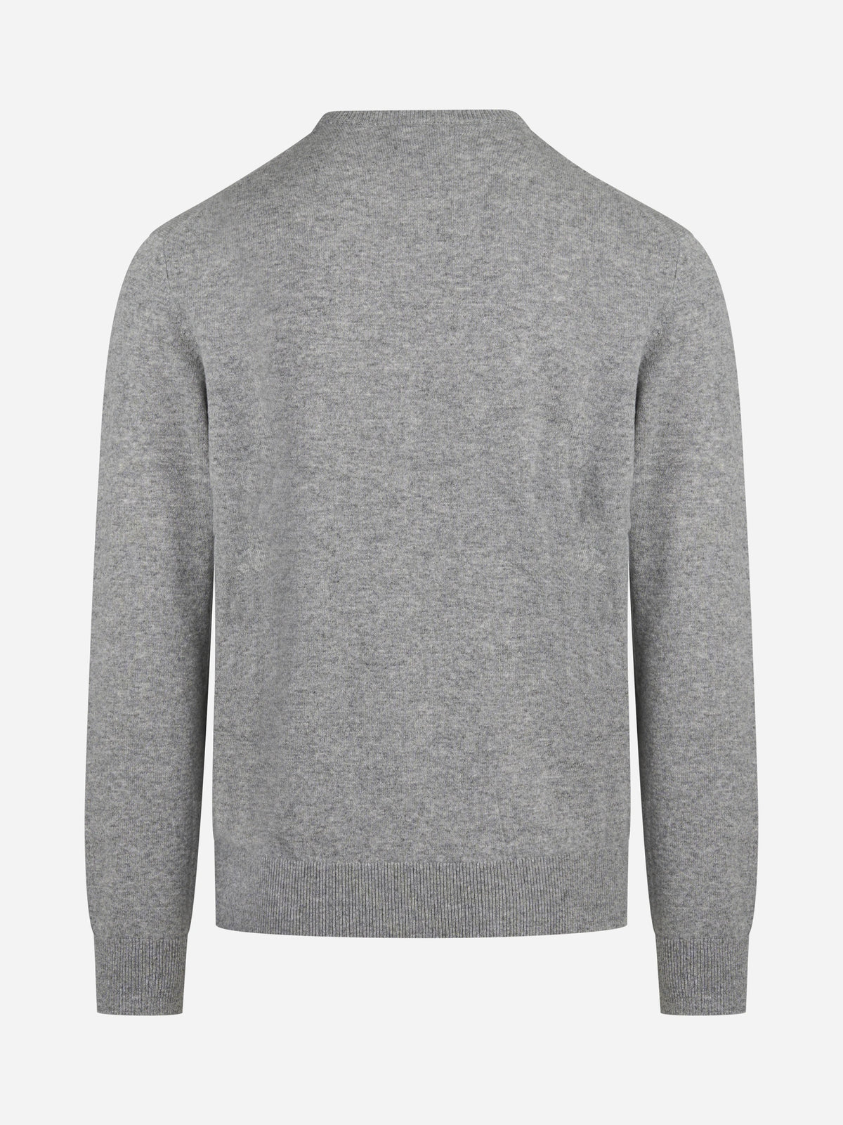 Maglia Regent in cashmere grigio - vista posteriore