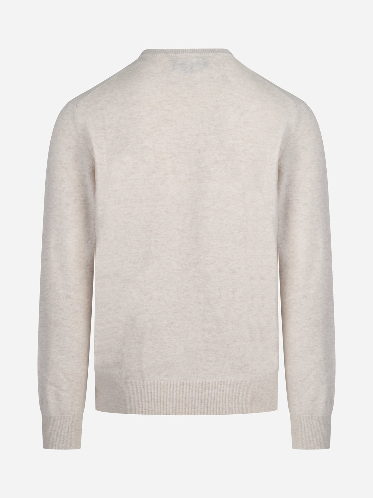 Maglia Regent in cashmere beige - vista posteriore
