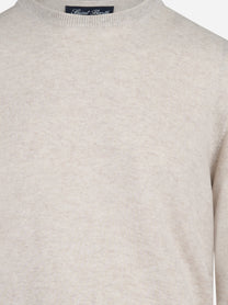 Maglia Regent in cashmere beige - dettaglio del prodotto