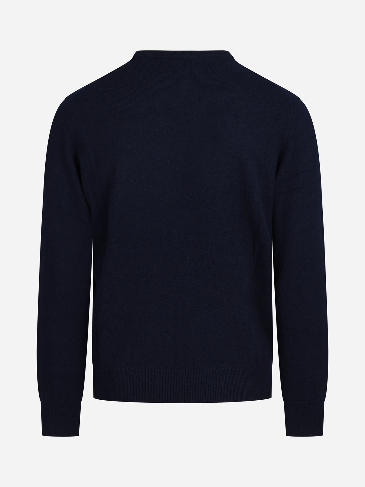 Maglia Regent in cashmere blu - vista posteriore
