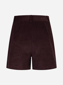 Shorts Aya Corduroy Mini viola - dettaglio del prodotto